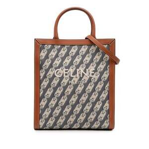 Celine Vertical Cabas Tote Embroidered #221851C10B